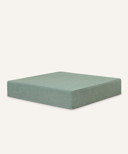 Hüpfpolster Teddy in Jade.