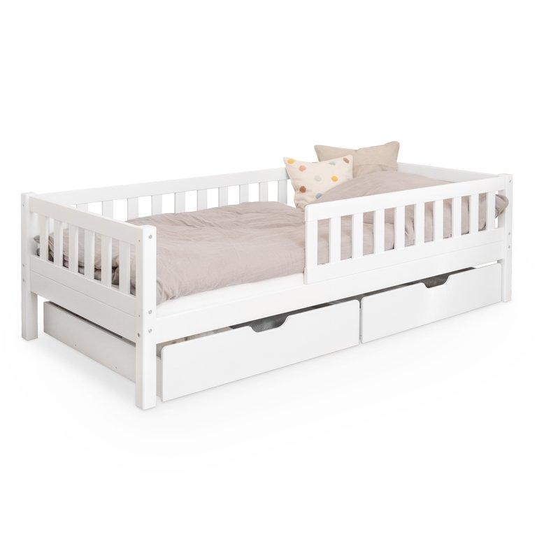 Kinderbett mit Doppelschublade