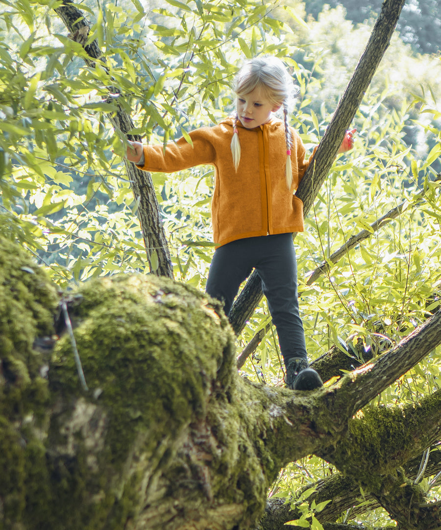 Farbe der Walkjacke*Ausführung in Safran.|