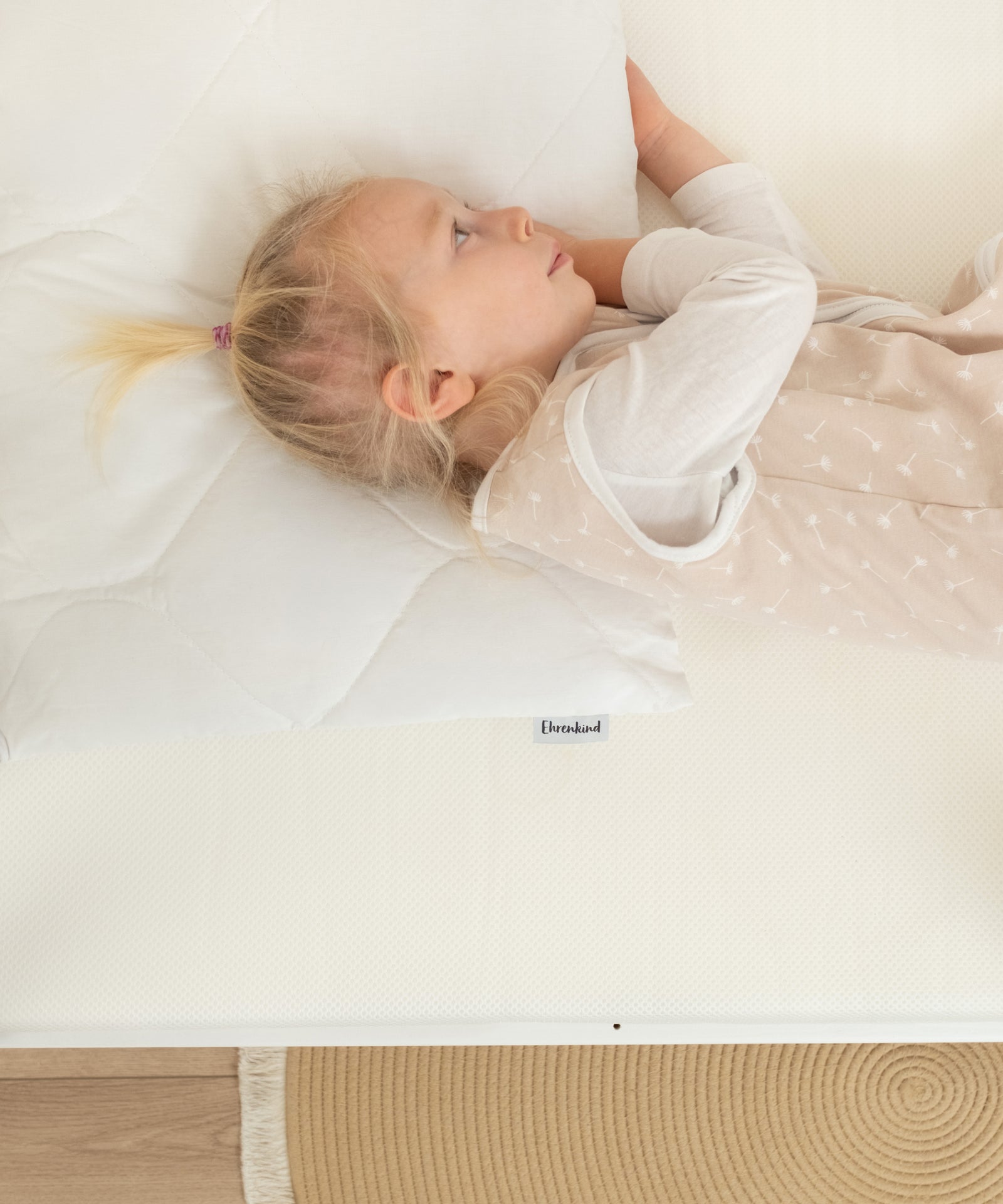 Hergestellt in Europa*Mit Sorgfalt in Europa gefertigt - für verlässliche Qualität, kurze Transportwege und eine verantwortungsvolle Herstellung.|Kindermatratze mit Mesh-Bezug hergestellt in Europa