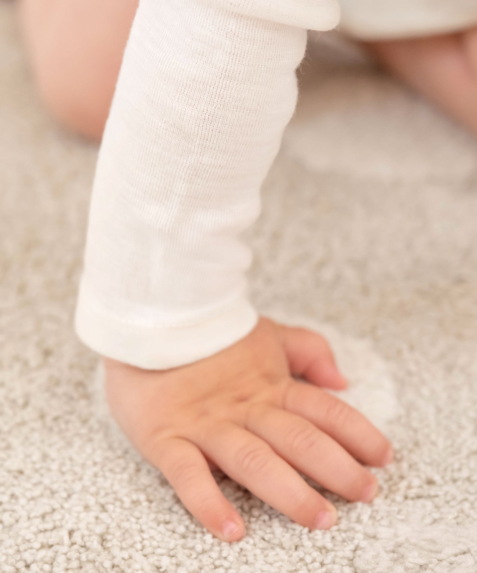 Nahansicht Ärmel Langarmbody.