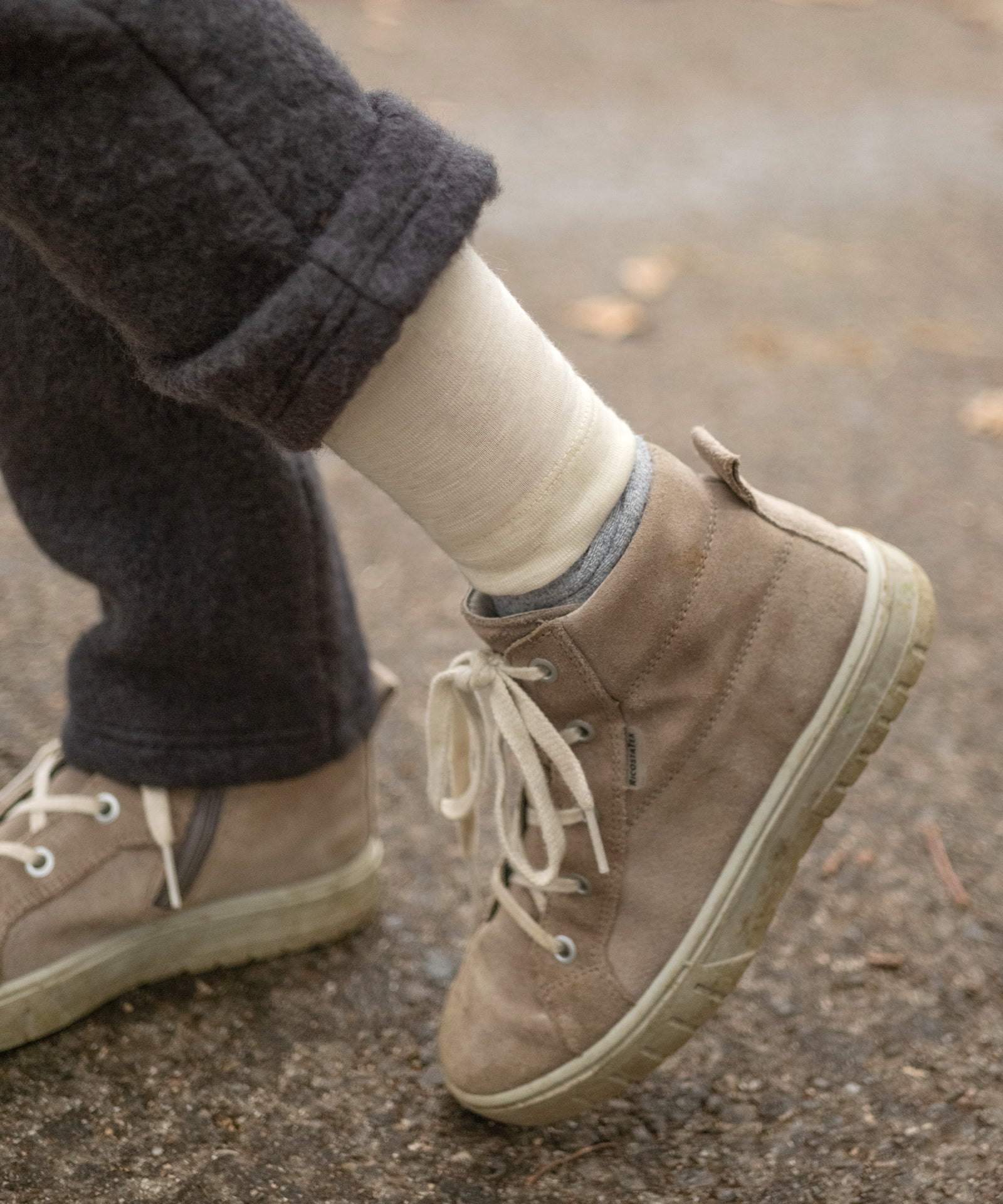 Merino Unterhose unter Wollfleece- und Wollwalk.