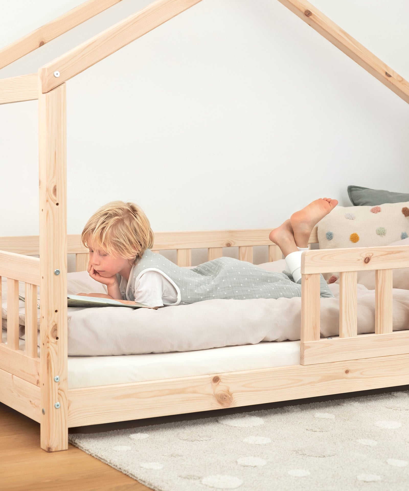 Hausbett Panorana als Rückzugsort für Kinder.