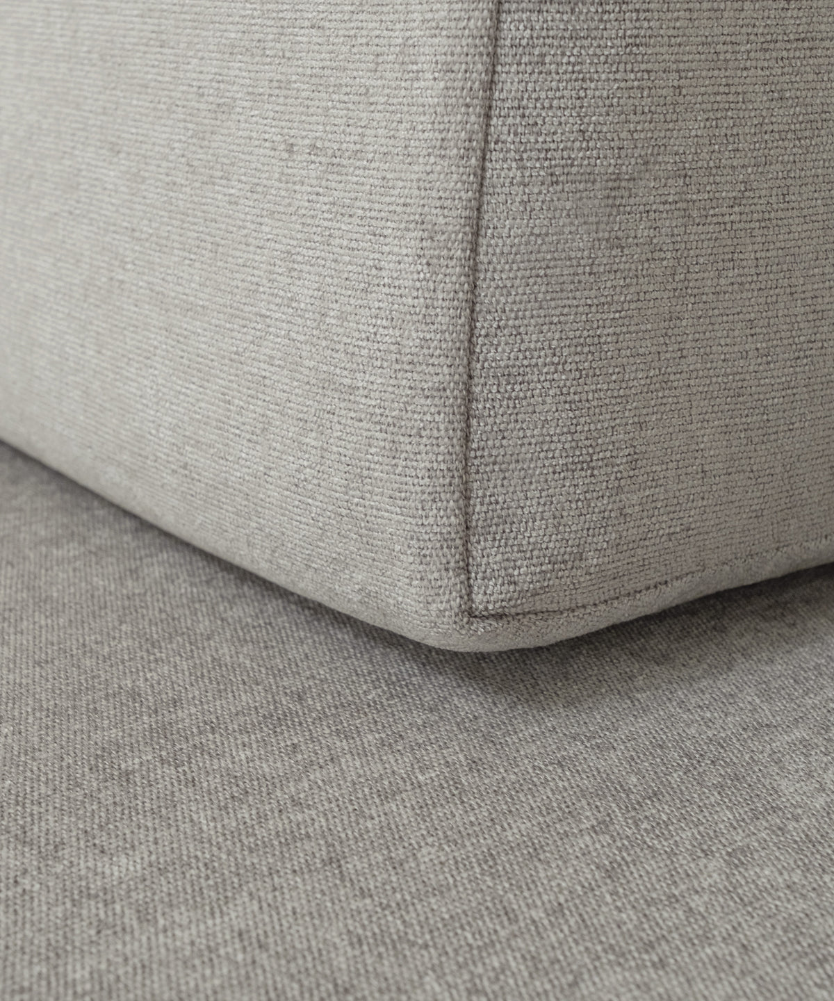 Detailaufnahme Spielsofa 2in1 Web Hellgrau.