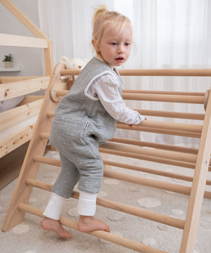 schlafsack aktion 2-er Pack Ganzjahresschlafsack Musselin 2.5 TOG mit Beinen