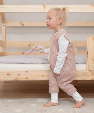 ehrenkind schlafsack 2 5 tog 2-er Pack Ganzjahresschlafsack Musselin 2.5 TOG mit Beinen