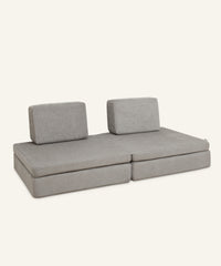 Spielsofa Web in Hellgrau.