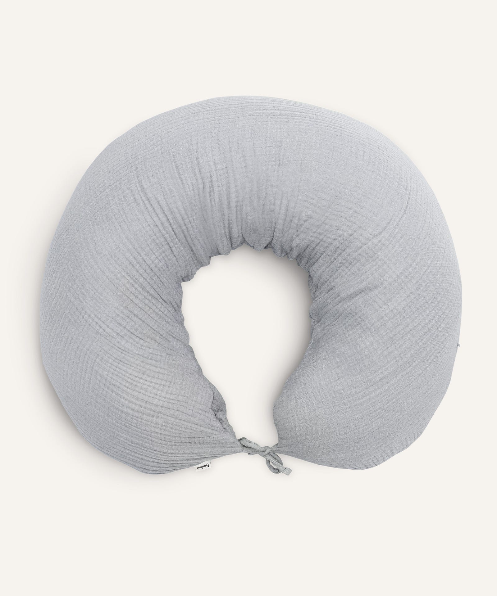 Ehrenkind Stillkissen Musselin in Hellgrau.