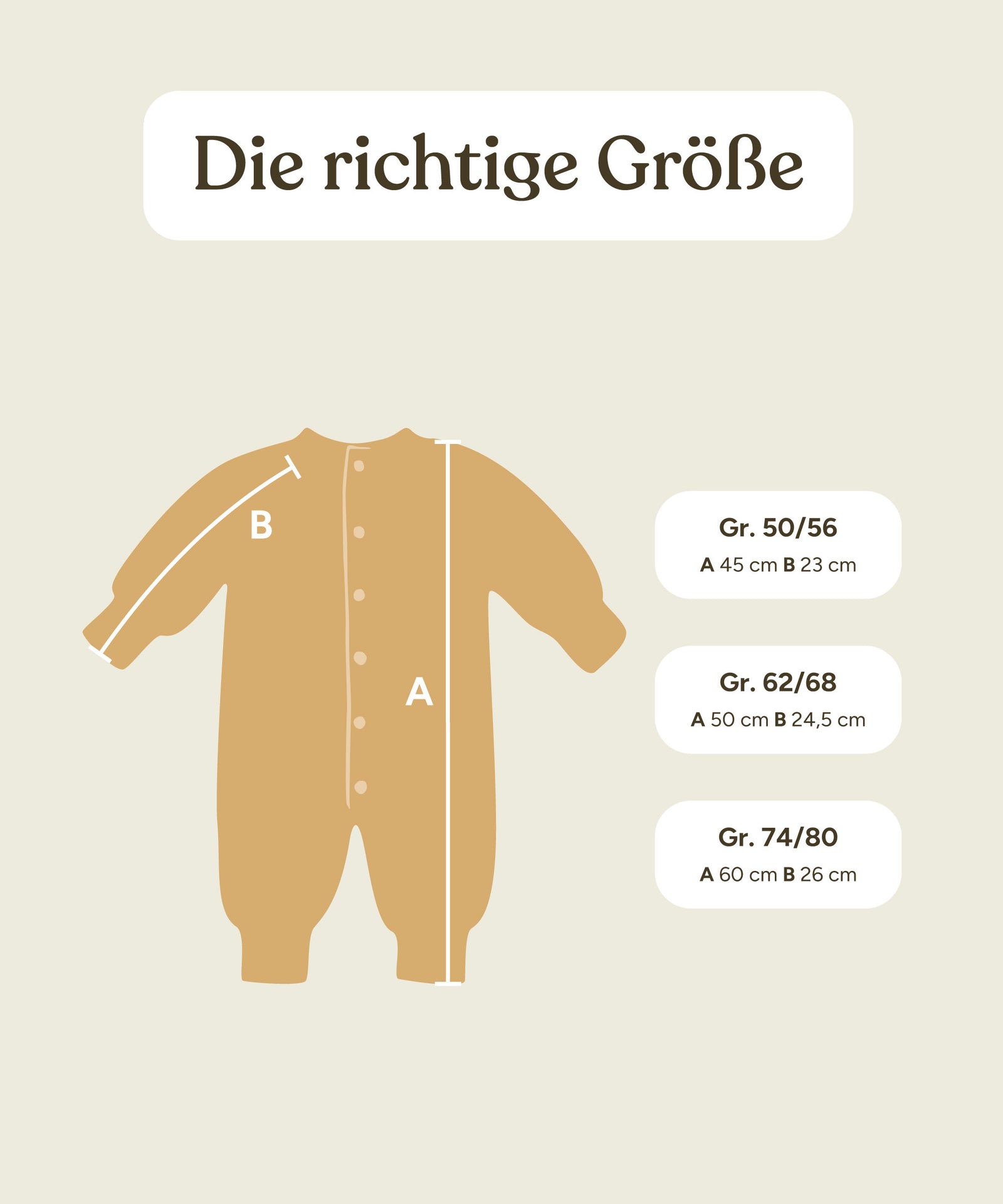 Größengrafik Strickoverall.