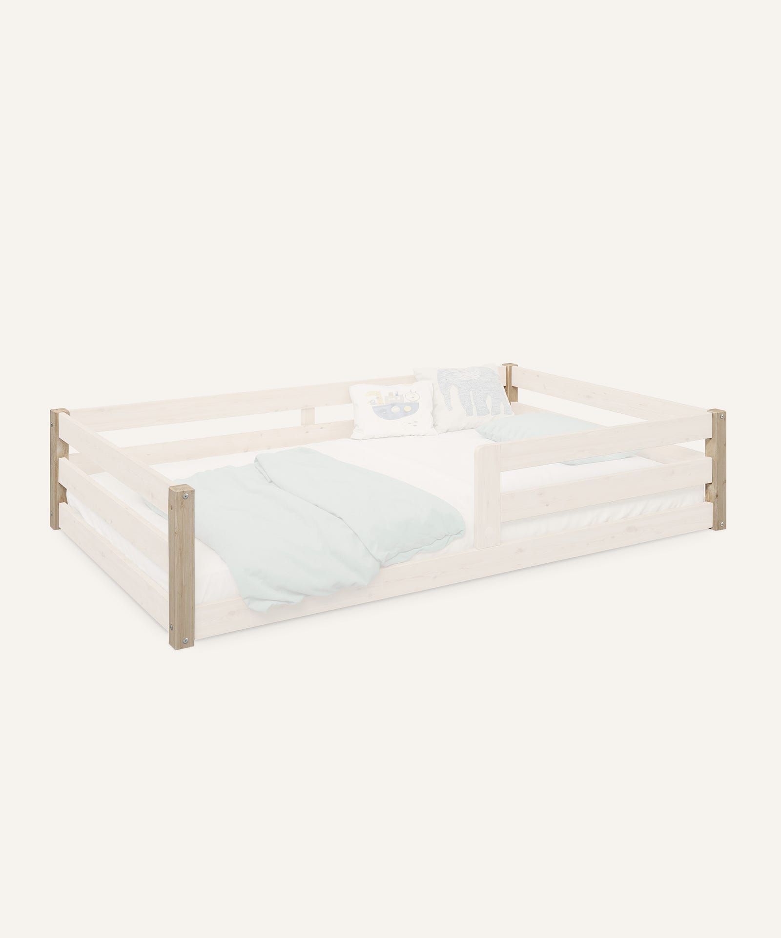 Umbau-Set Sona Kiefer zum Bodenbett Natur.