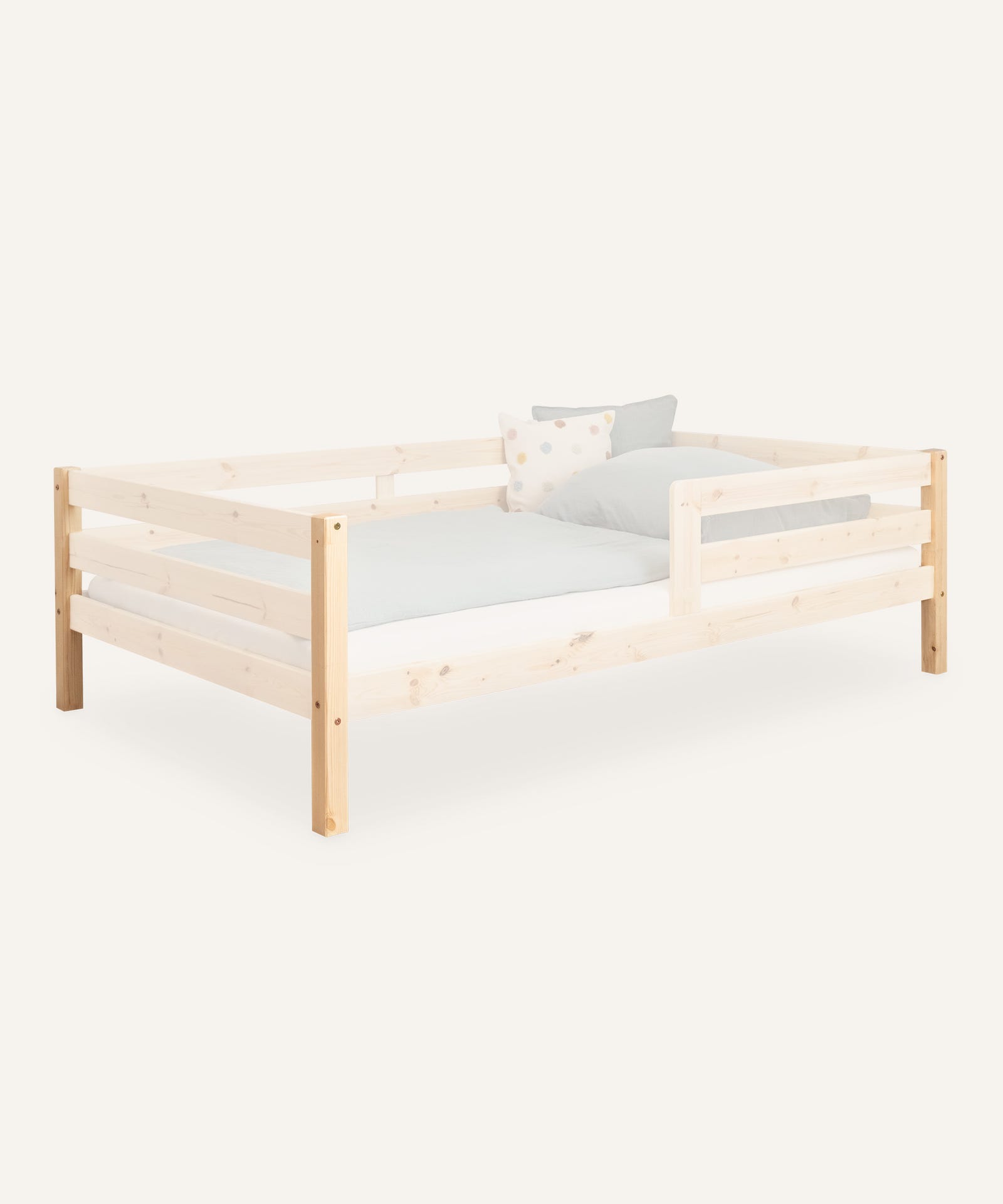Umbau-Set Sona Kiefer zum Kinderbett Natur.