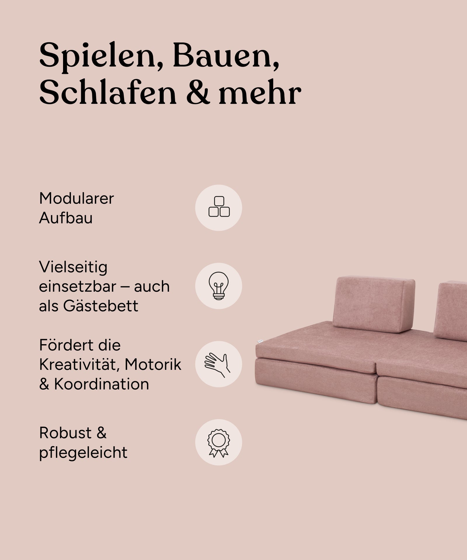 USP-Grafik für Spielsofa Web.