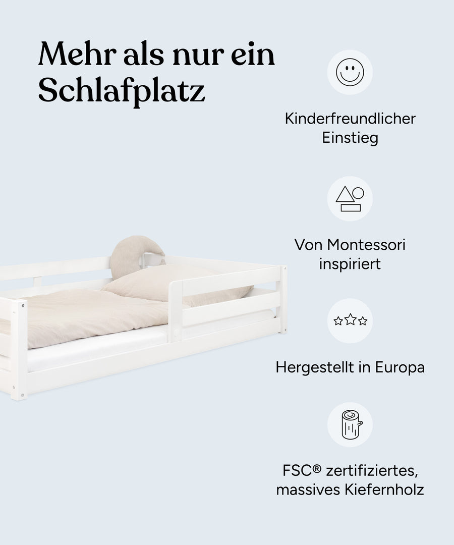 Bodenbett Sona  |  Kiefer Weiß