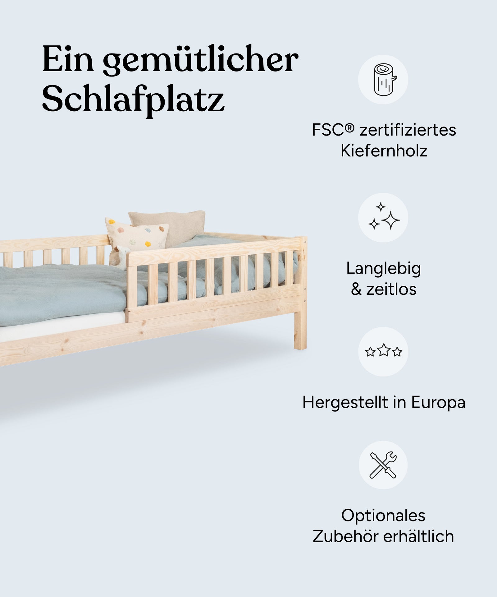 Vorteile Kinderbett Lille