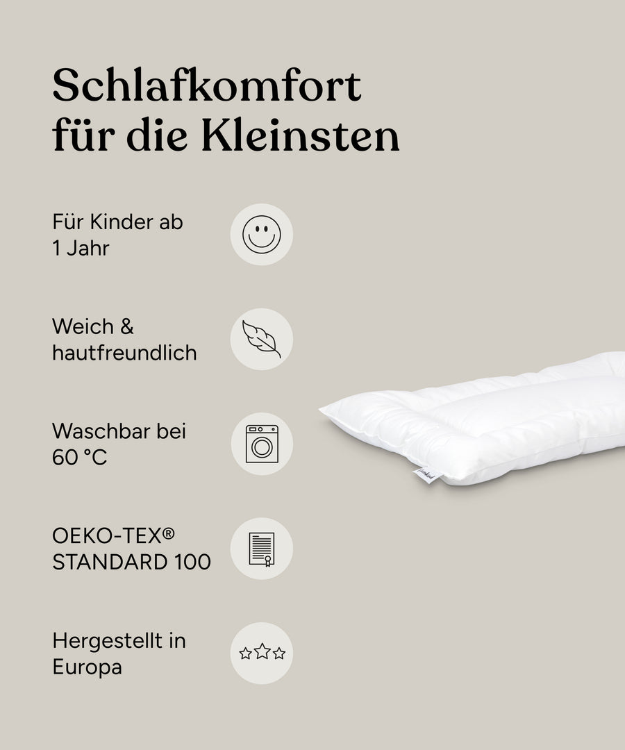 Vorteile Kleinkindkissen.