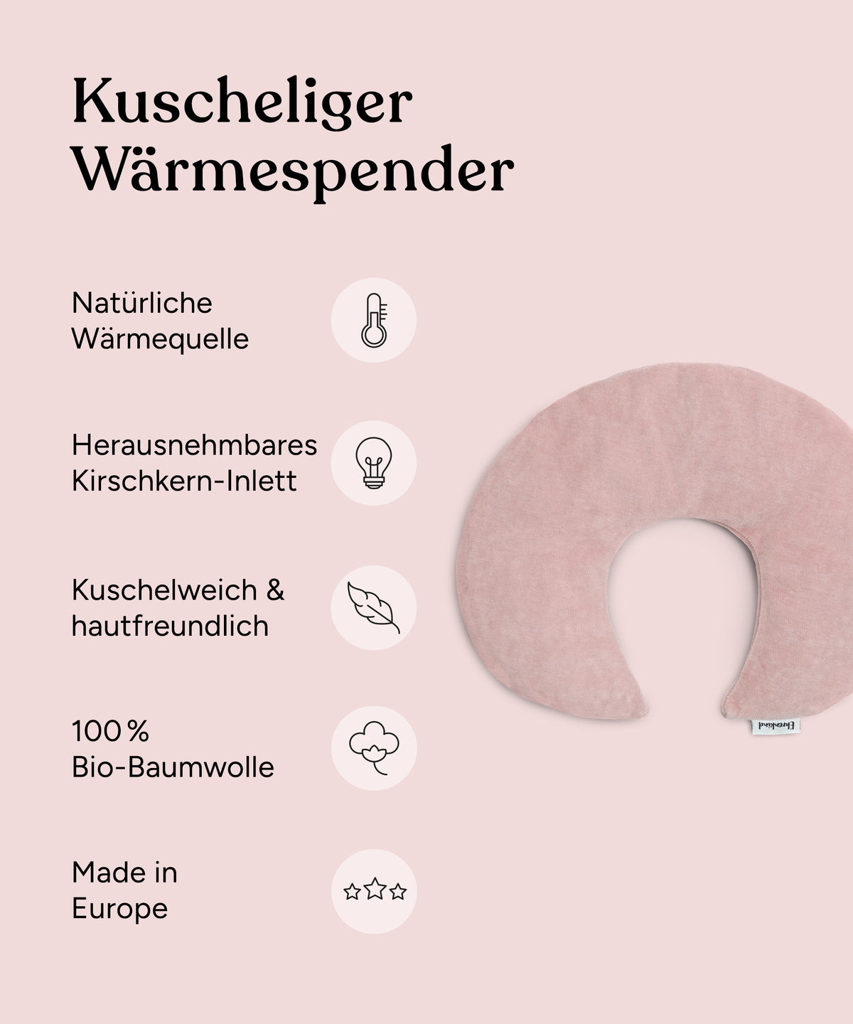 Vorteile von dem Kischkernkissen Mond.