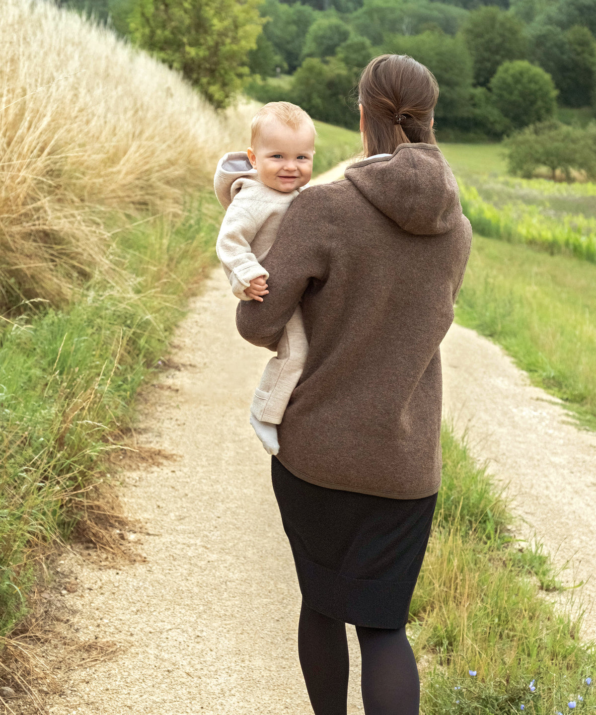 Ehrenkind Walkjacke Damen passt perfekt zu der Kinder Walkjacke.