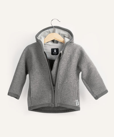 Ehrenkind Walkjacke Grau.