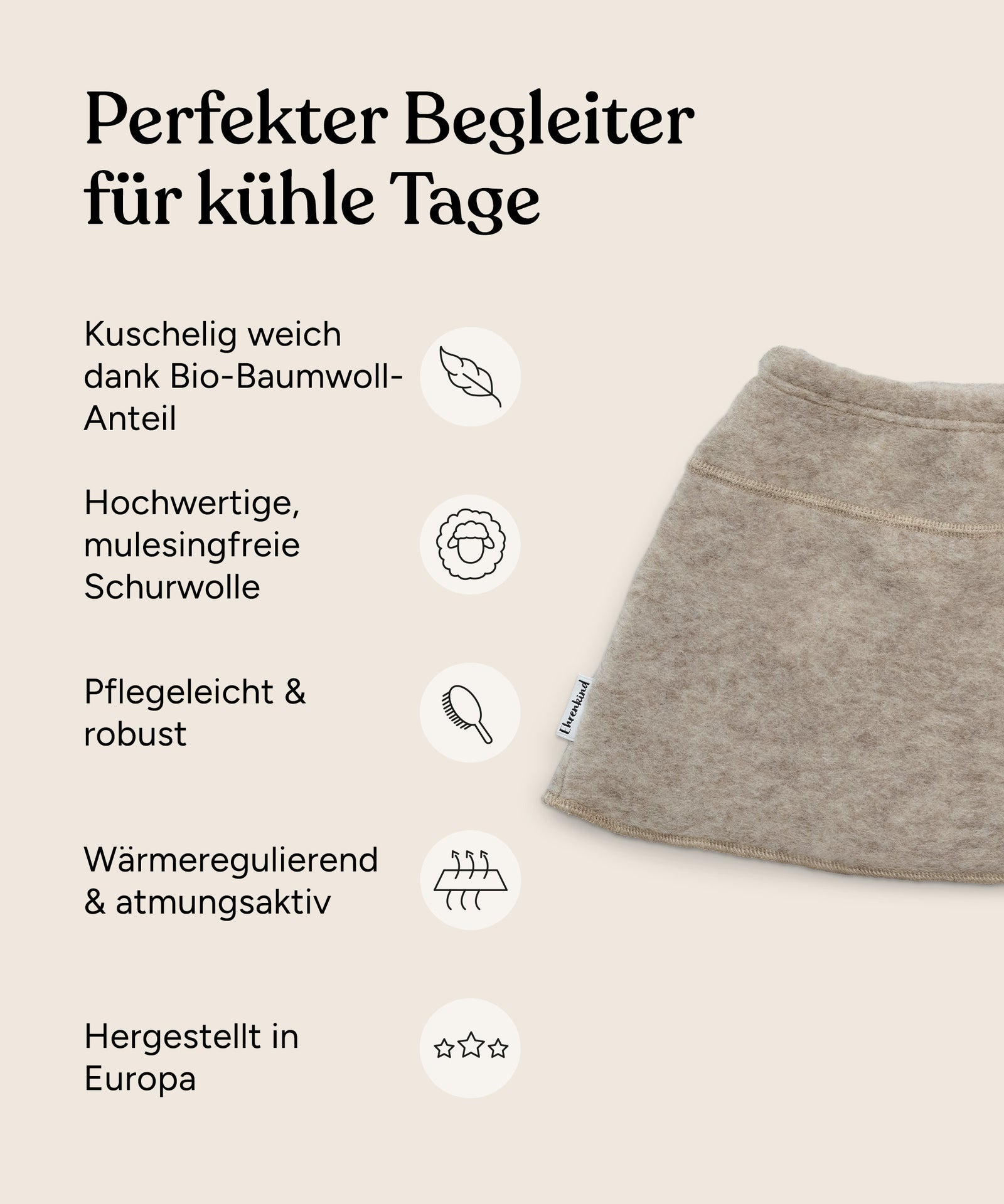 Ehrenkind Walkrock Vorteile.