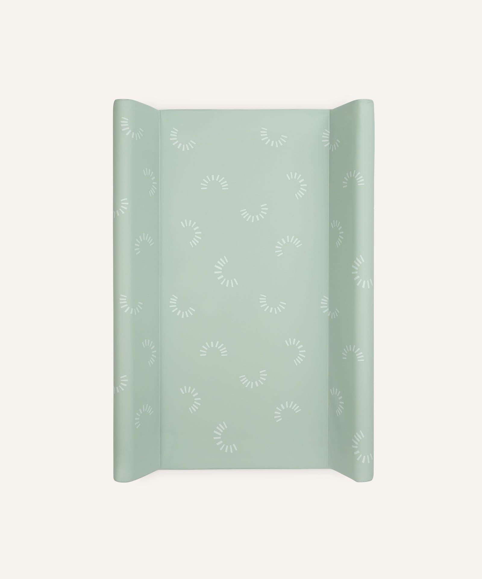 Wickelauflage abwaschbar 50x70 cm Jade gemustert.