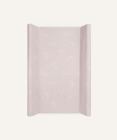 Wickelauflage abwaschbar 50x70 cm Rosé gemustert.