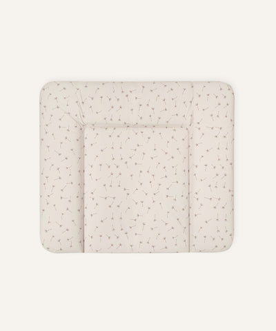 Wickelauflage abwaschbar 72x85 cm Beige gemustert.