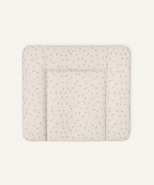 Wickelauflage abwaschbar 72x85 cm Beige gemustert.