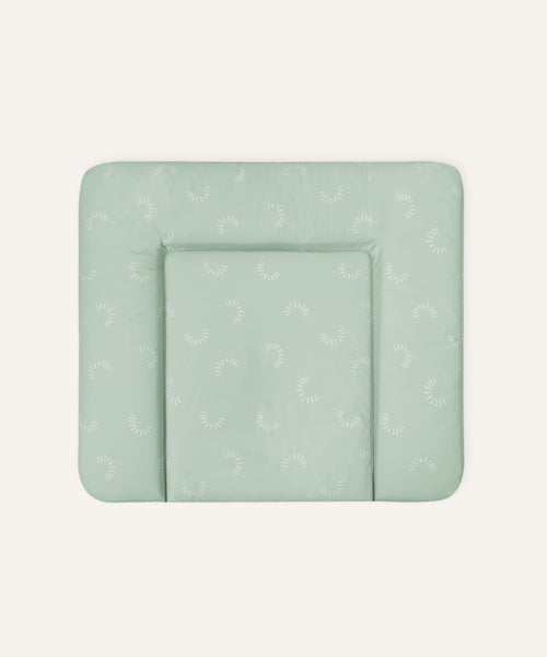 Wickelauflage abwaschbar 72x85 cm Jade gemustert.