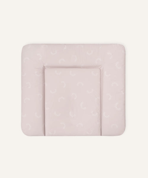 ickelauflage abwaschbar 72x85 cm rosé gemustert.
