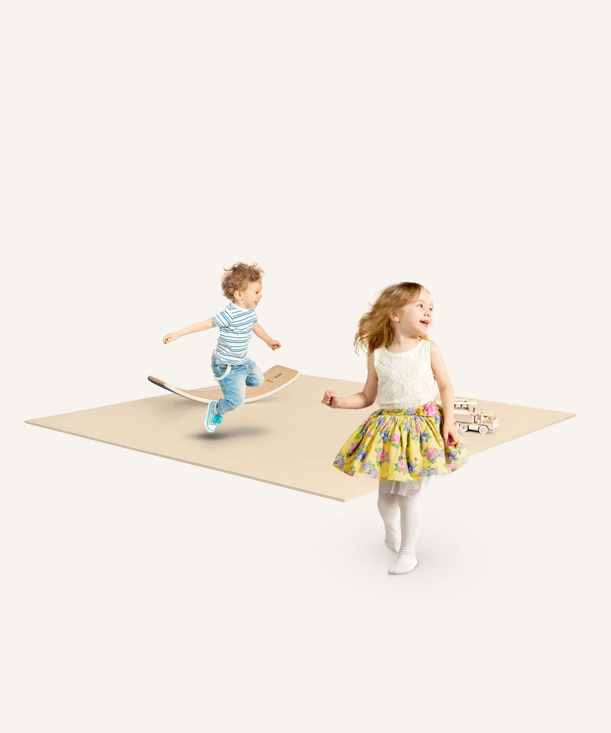 Ehrenkind Spielmatte Krabbelmatte Pro, rutschfeste Babymatte, Spielmatte (Exzellenter Schutz beim Spielen & Toben, Warm, isolierend & weich, 160x160 cm), Extra dick und soft, Made in Germany, Oeko-Tex 100, Spielmatte Baby