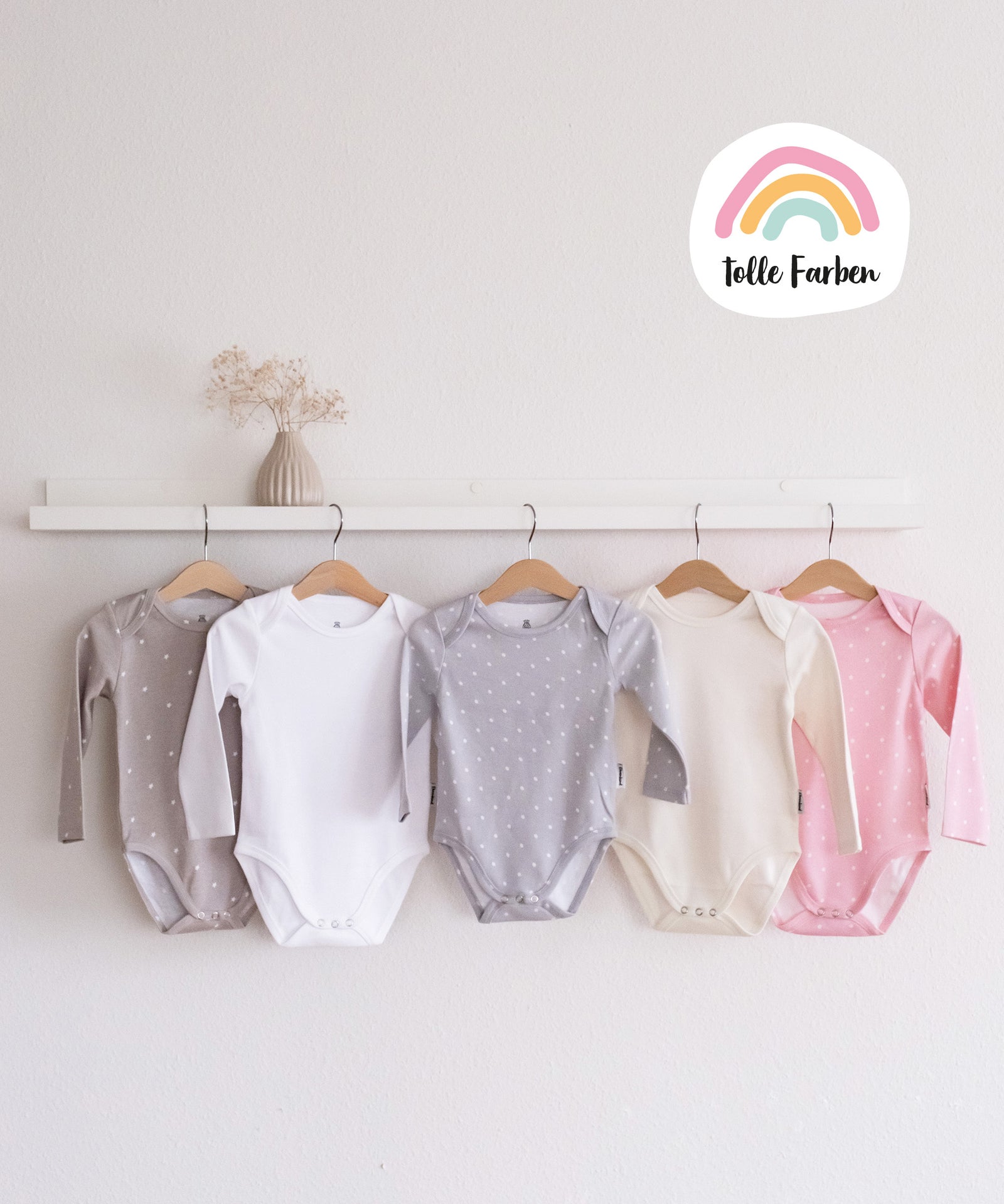 Langarm-Body 2er-Pack.