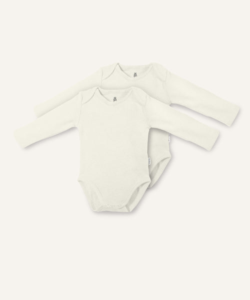 Langarm-Body 2er-Pack (B-Ware).