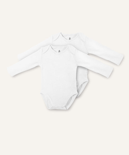 Langarm-Body 2er-Pack (B-Ware).