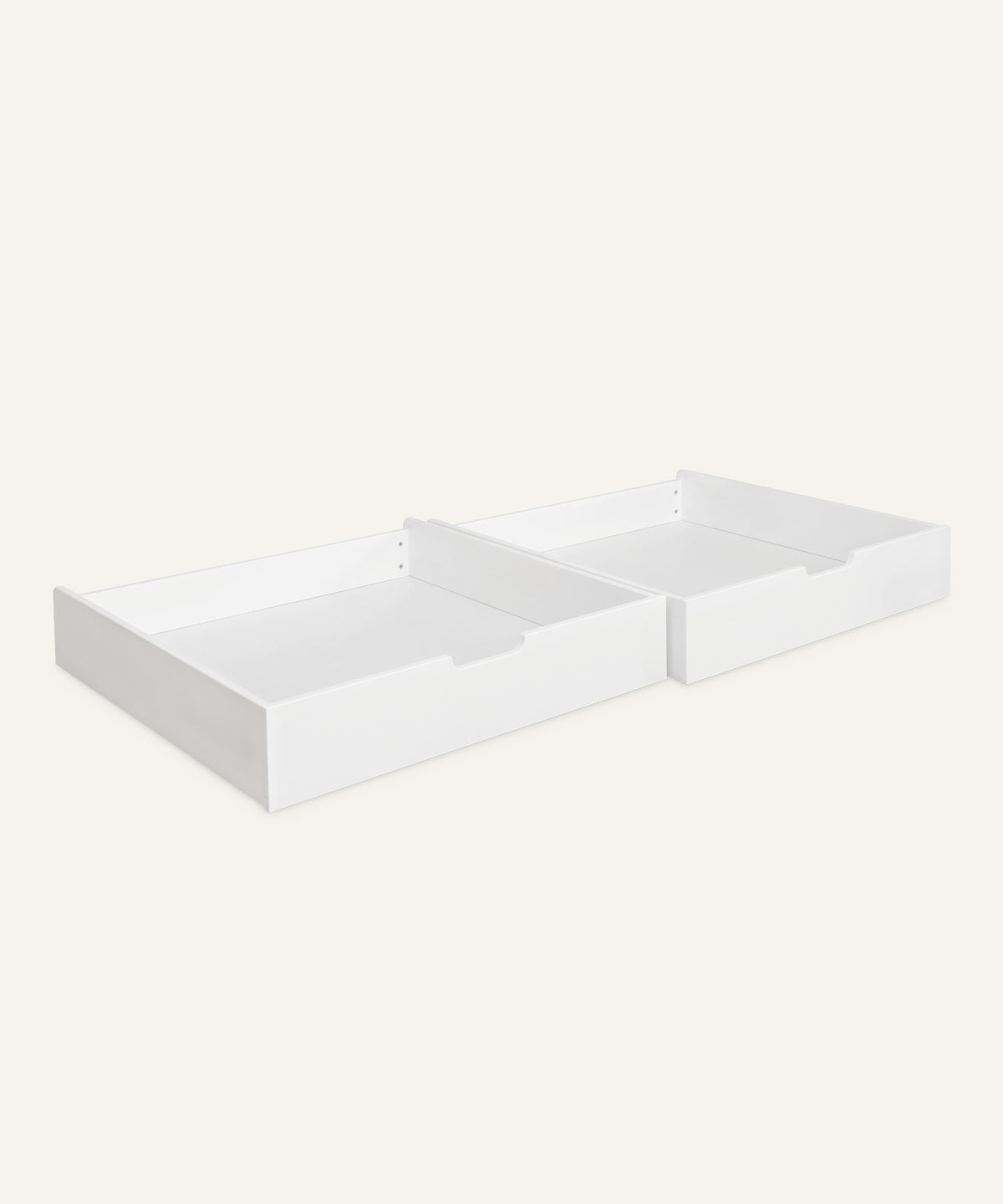 Schubladen weiß für Hausbett Buche.