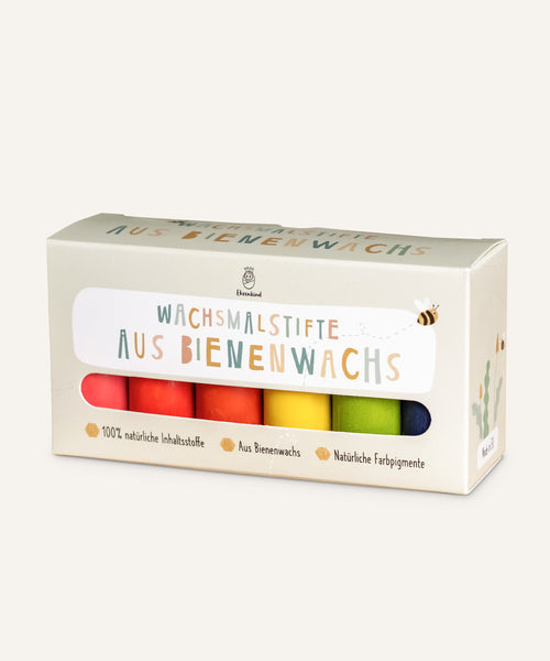 Ehrenkind Wachsmalstifte aus Bienenwachs.