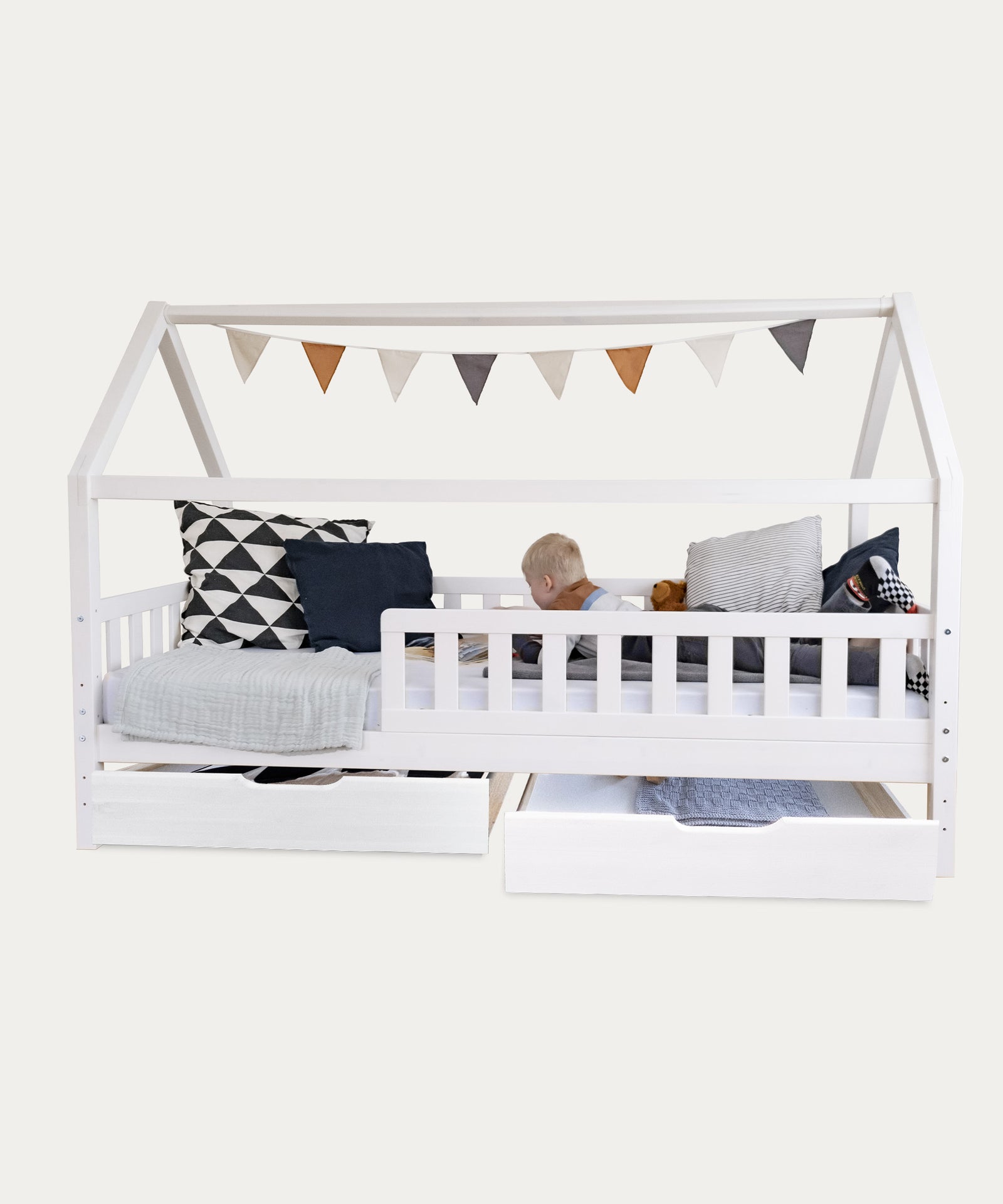 Hausbett Kiefer Zubehör.