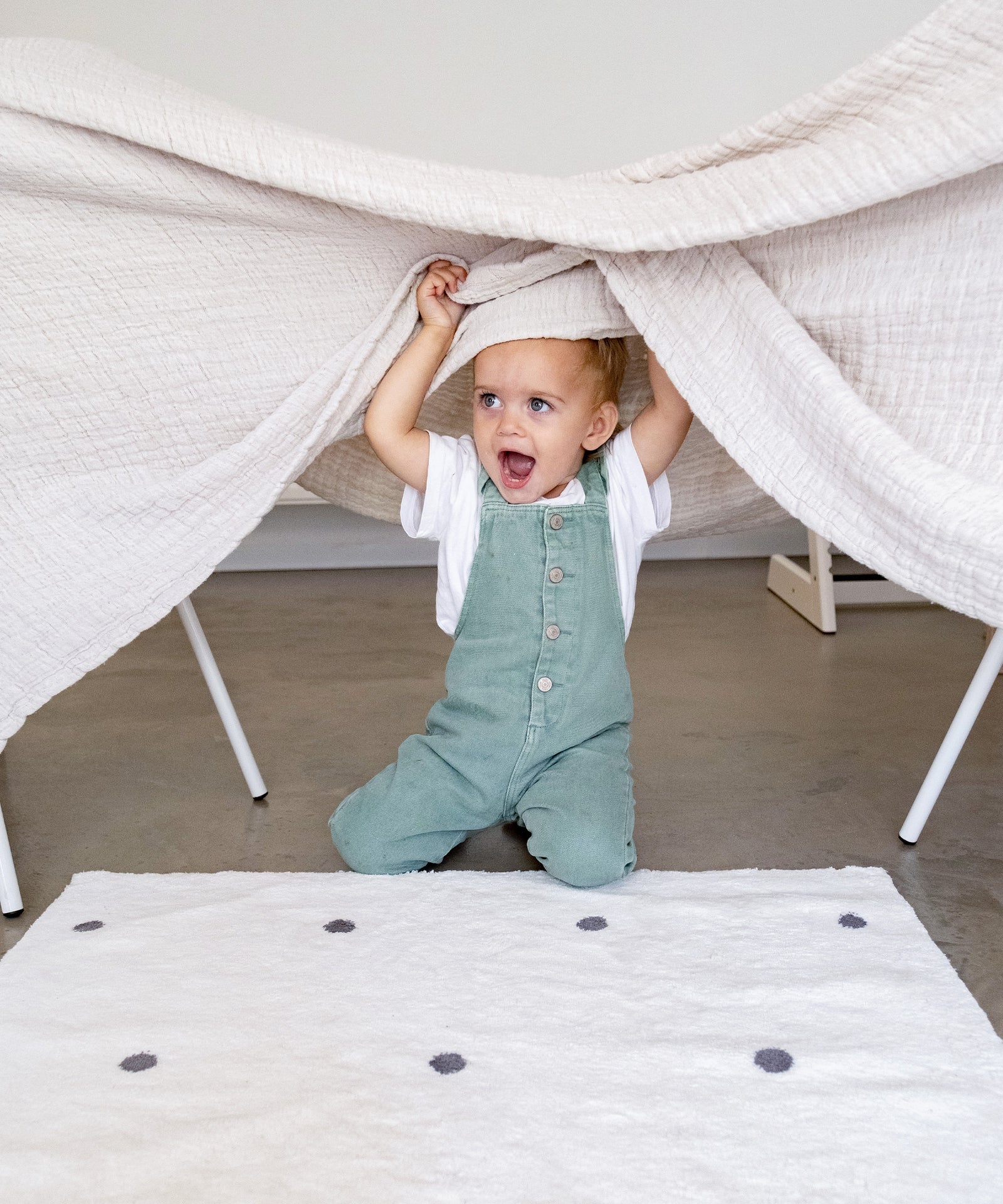 Kinderzimmerteppich.