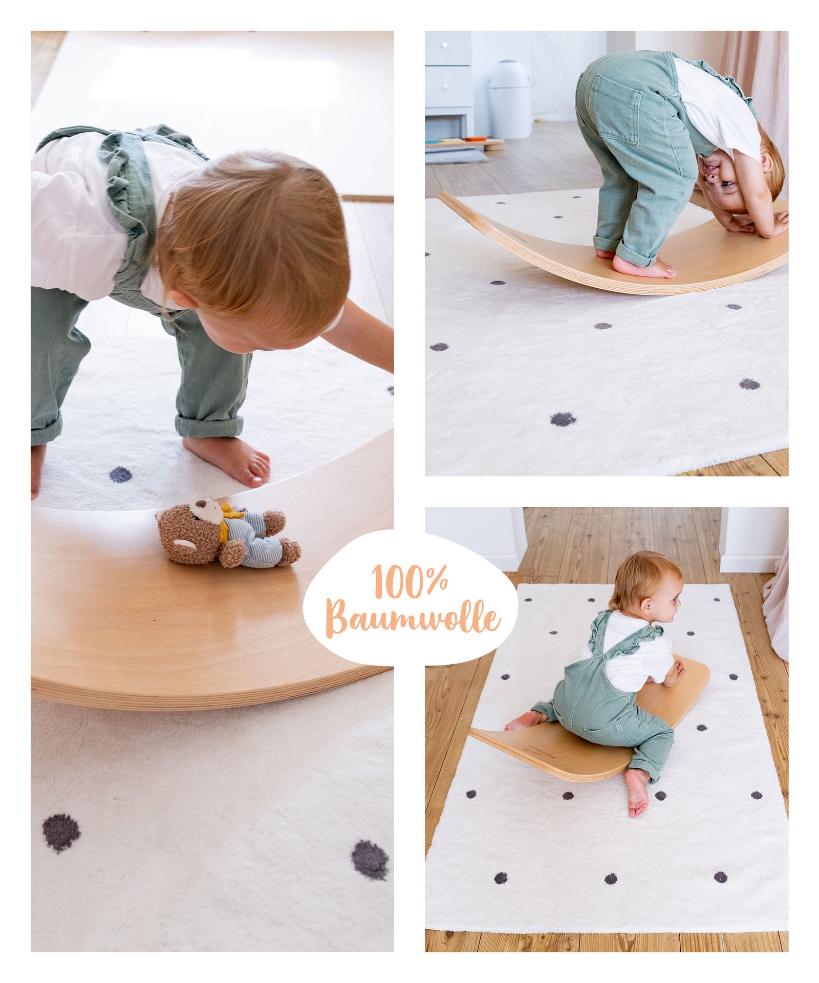 Kinderzimmerteppich.