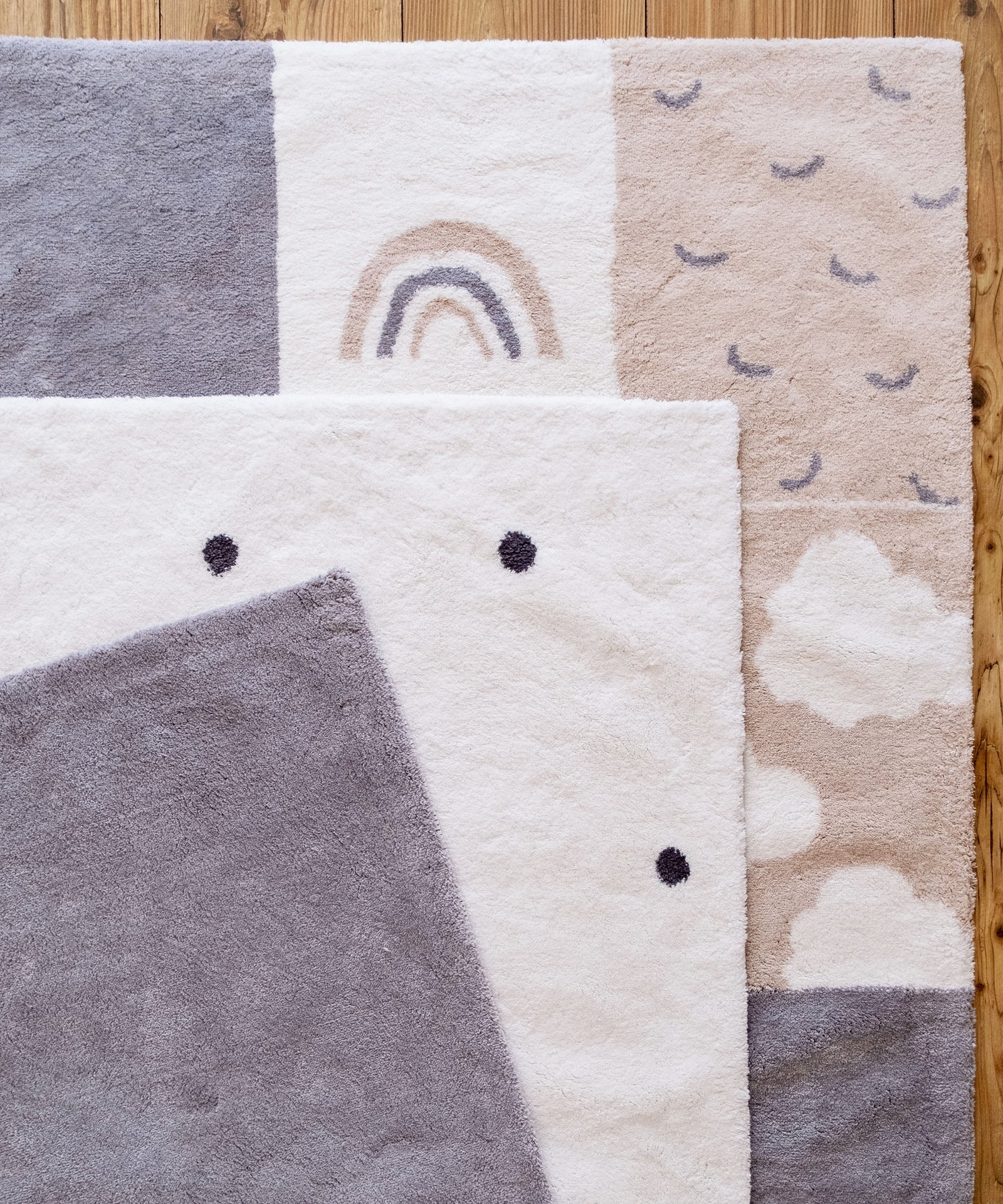 Kinderzimmerteppich.