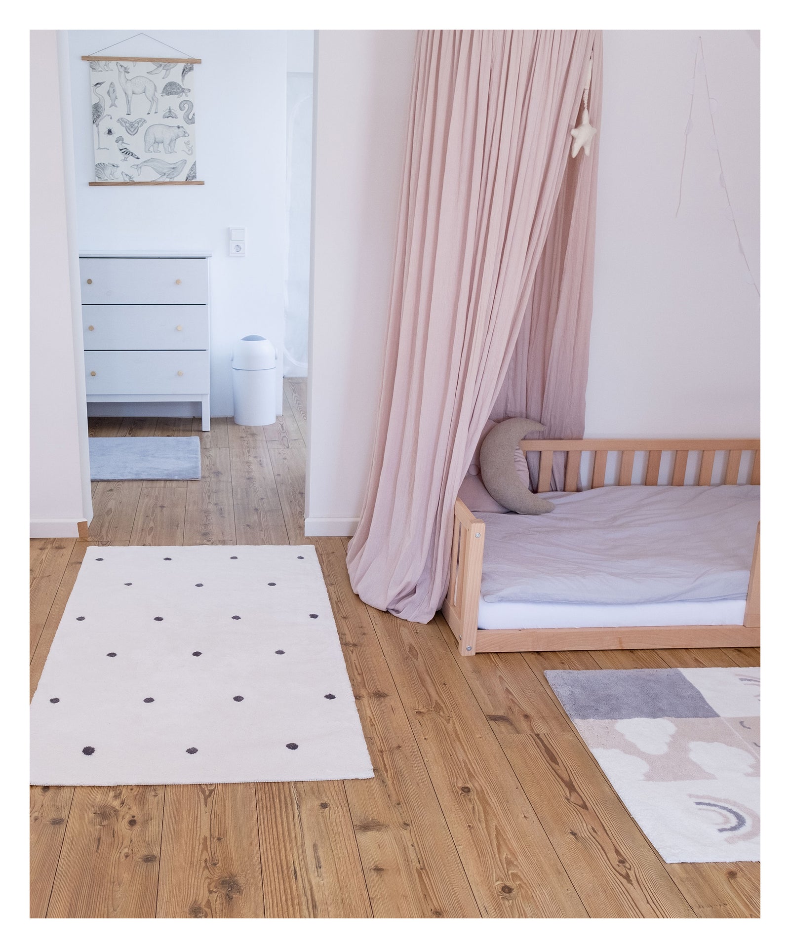 Kinderzimmerteppich.