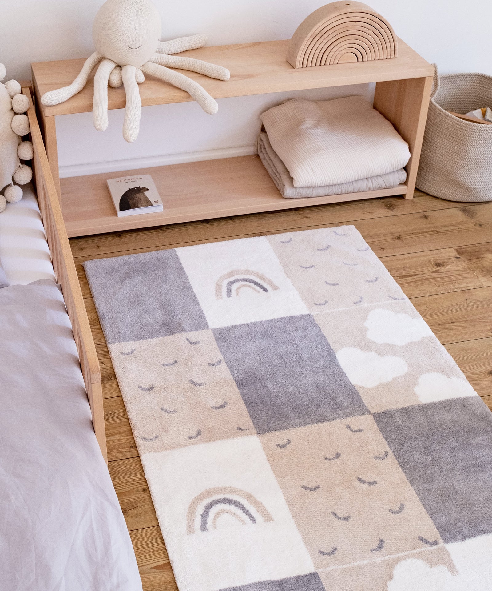 Kinderzimmerteppich.