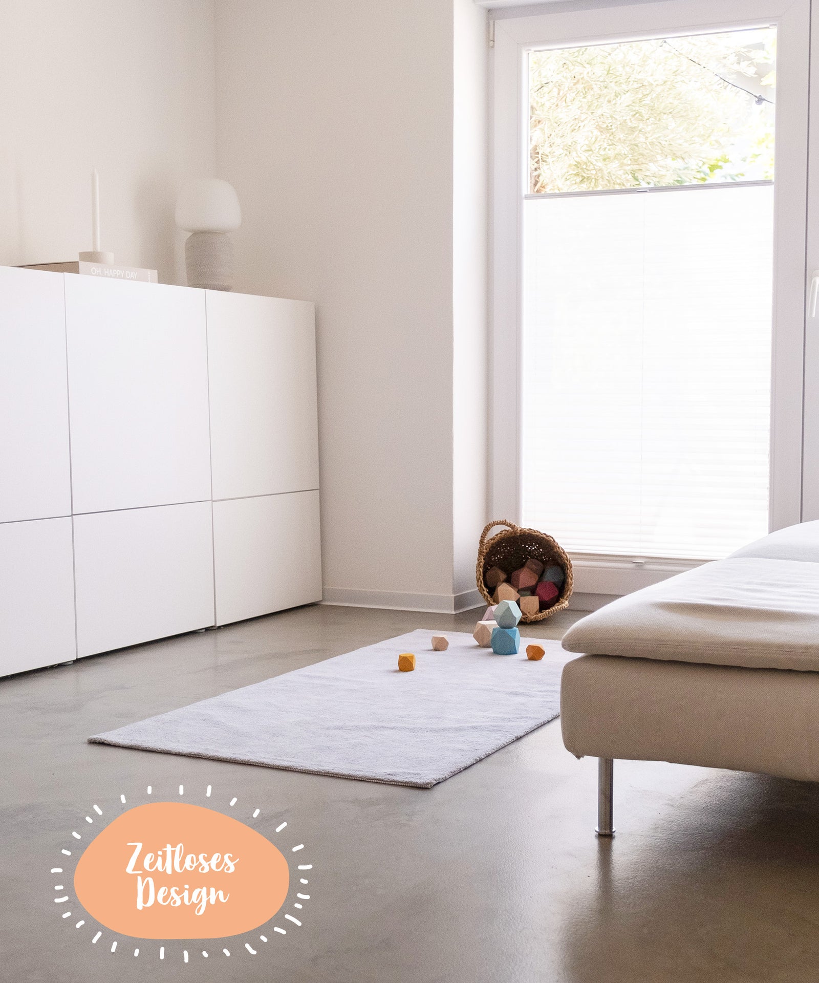 Kinderzimmerteppich.