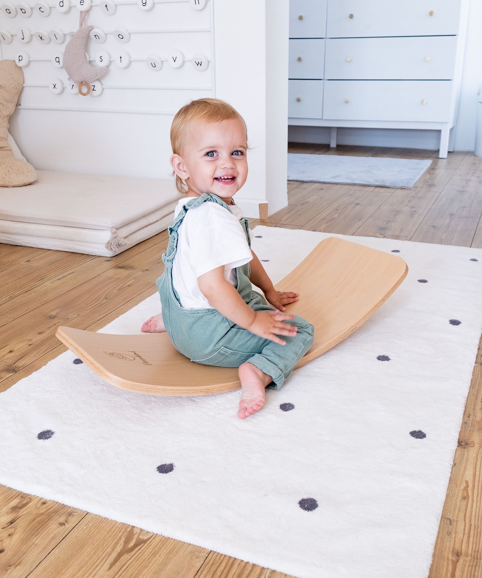 Kinderzimmerteppich.