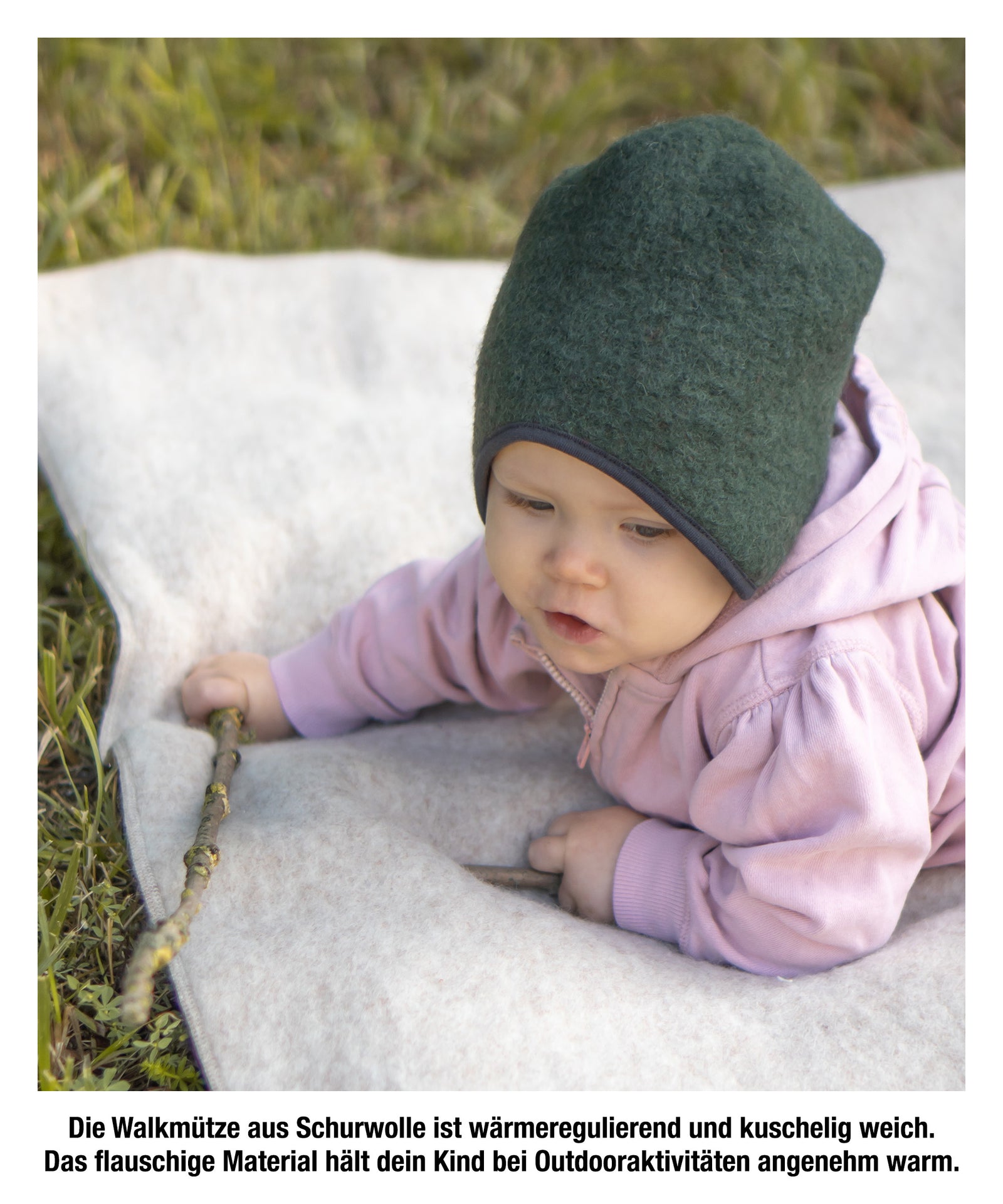 Baby Walkmütze.